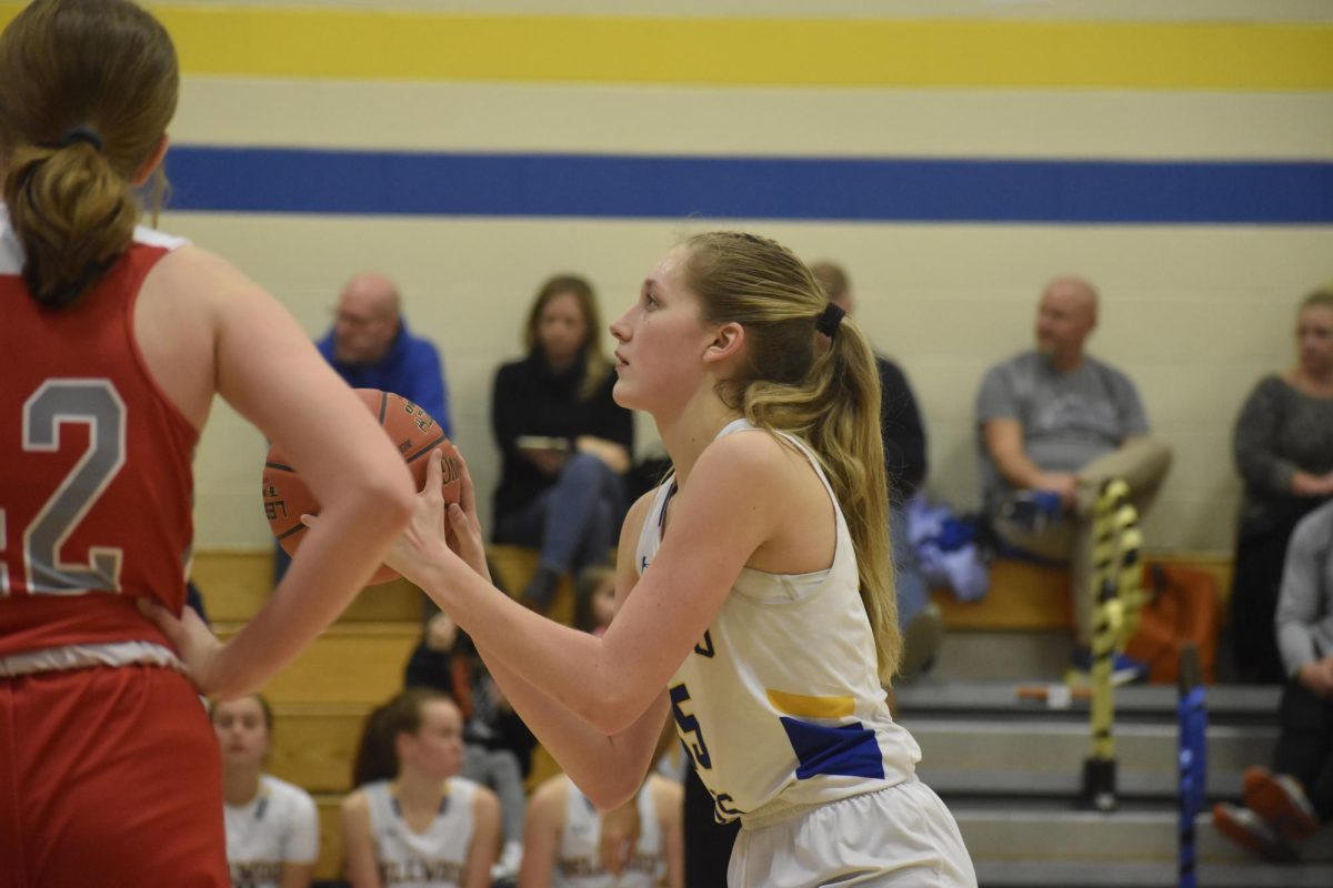 Lily Gerwert led all scorers with 18 points against Central. (Morgan Kienzle)