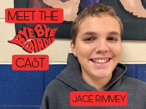 Jace Rimmey stars as Randolph MacAfee in the up-coming spring production!