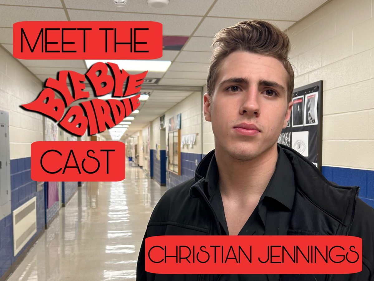 Christian Jennings stars as Mr. MacAfee in the up-coming spring production!