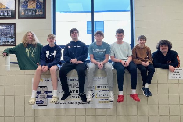 Ian Clark, Jonathan Bickel, Noah Corklic, Chance Hawk, Eric Johnson, Hunter Shura, and Damien Barnett have all prepared to compete in the PJAS regional competition this weekend at Saint Francis university.