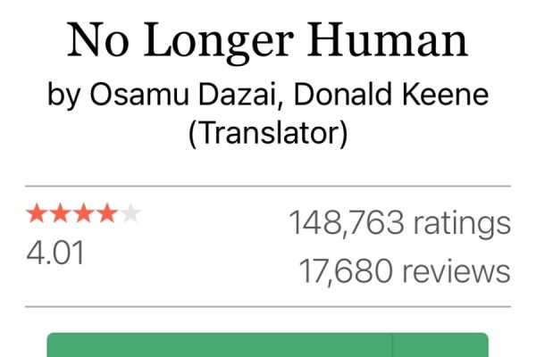 No Longer Human is a book by Osmau Dazai.