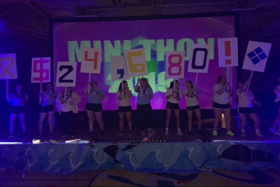 Mini-THON raised $24,000 in 2019 and could be approaching those numbers this year as well. 