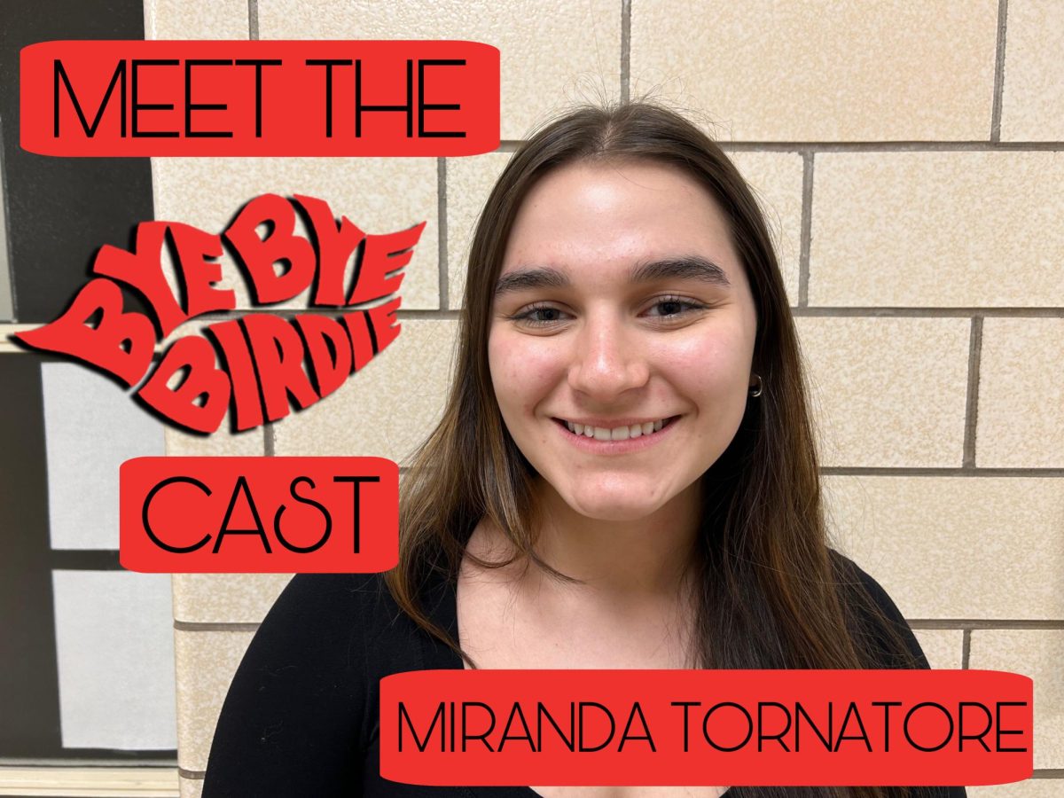 Miranda Tornatore stars as Mae Peterson in the Spring production of Bye Bye Birdie!