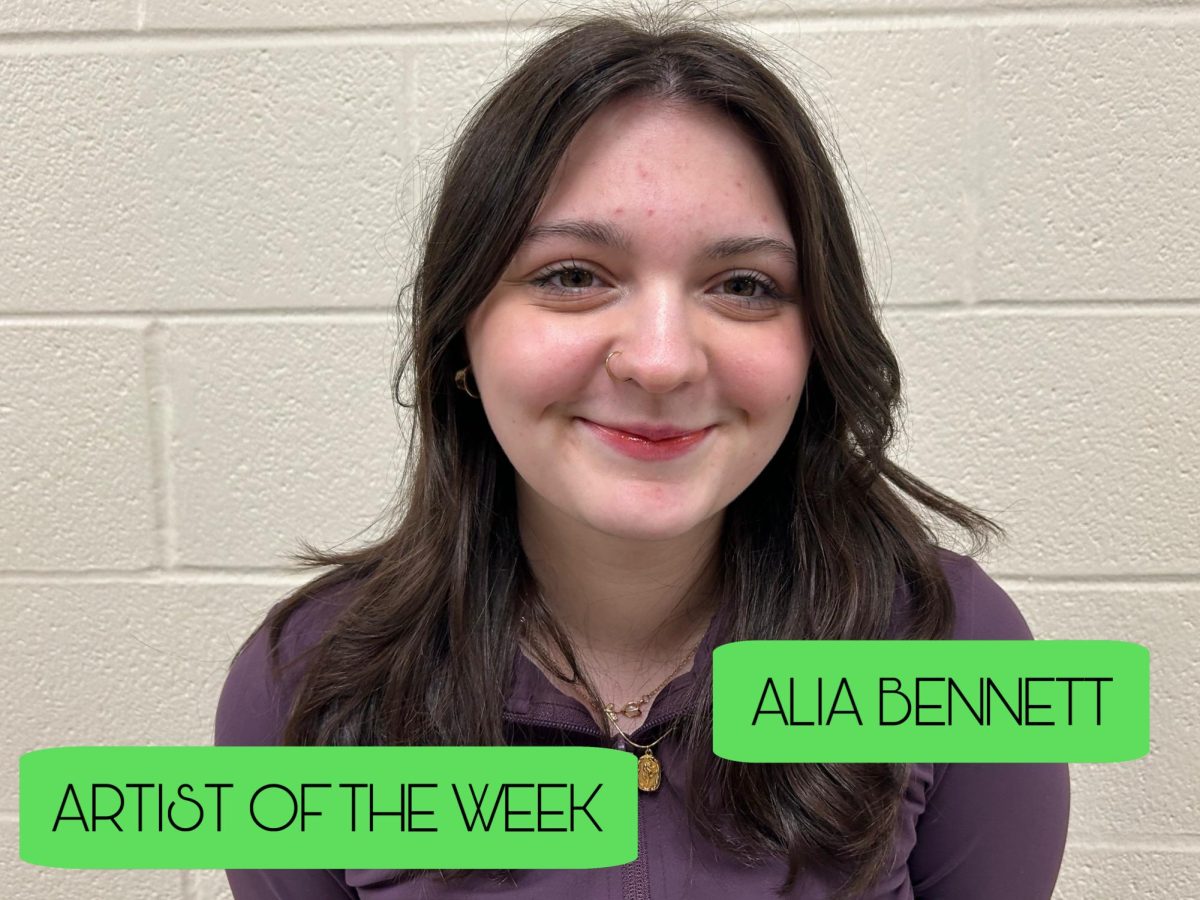 Alia Bennett participates in many activities, but she excels in choir and in the Spring musical!