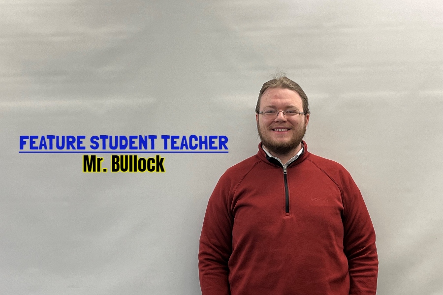 Mr. Bullock, a student teacher from Penn State, has been working at B-A since October.