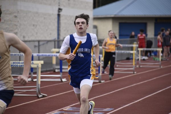 Connor Bardell won the 400 against Clearfield and Penns Valley to lead B-As boys to a pair of wins last week.