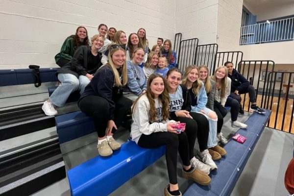 The B-A girls basketball team takes in a womens game at Penn State Altoona earlier this year. The womens college game is experiencing a resurgence thanks to charismatic players like Iowas Caitlin Clark.