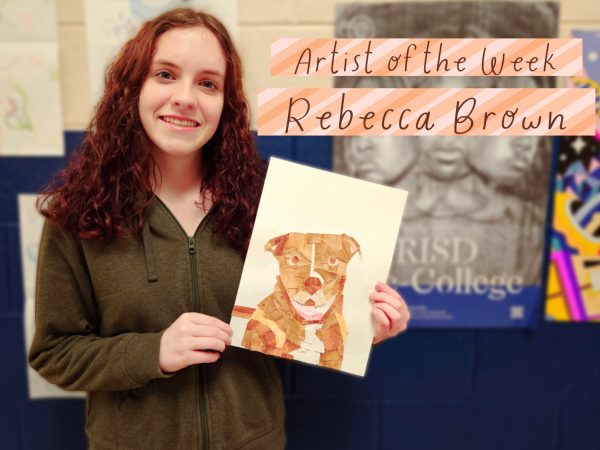 Rebecca Brown’s love for art has earned her a spot as Artist of the Week!