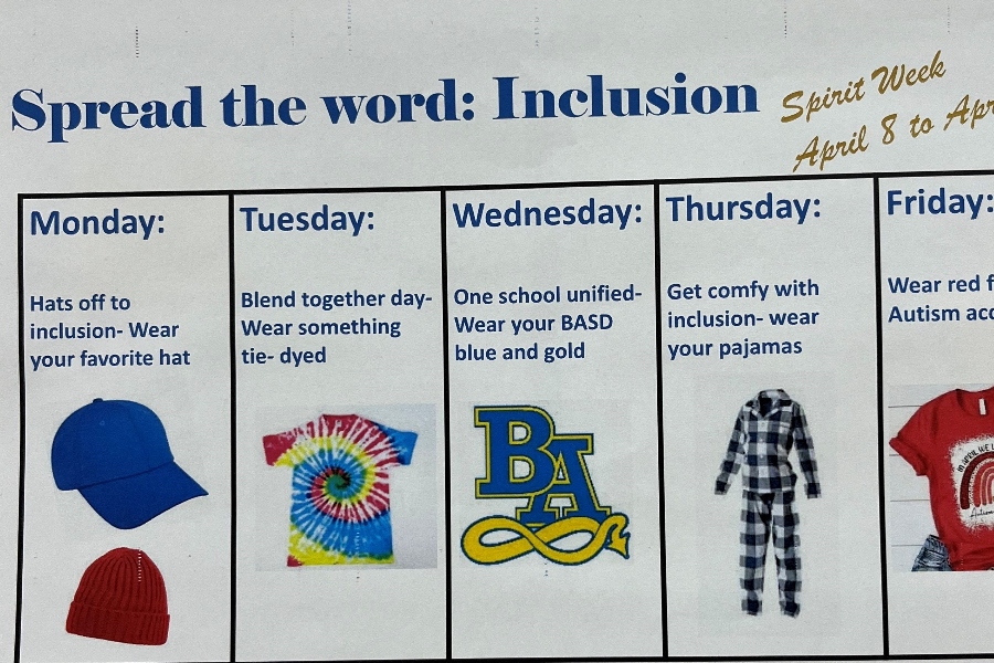 There are dress up days every day this week to celebrate Spread the Word: inclusion.