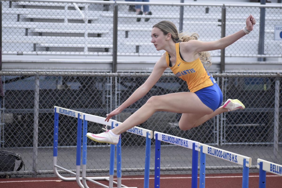 Ava Kensinger jumps over hurdles with ease!