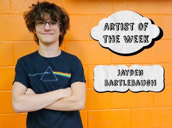 Jayden Bartlebaugh loves to draw in his free time, making him this weeks Artist of the Week!