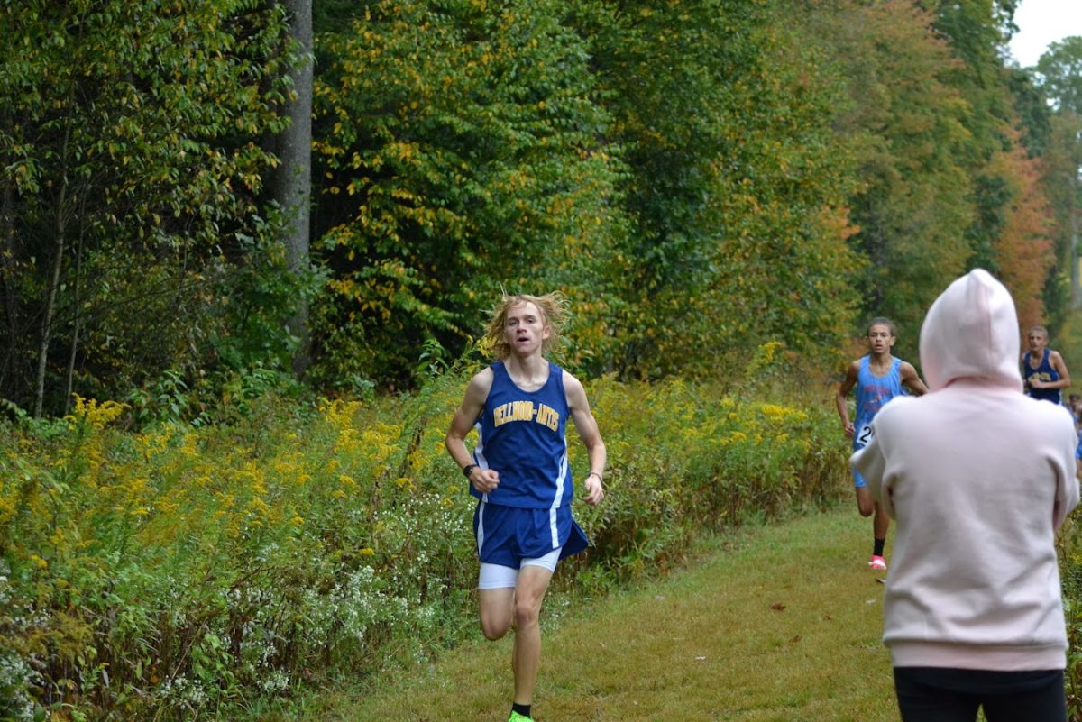 With a top-10 finish at District, Cameron Gallagher was one of three B-A harriers to qualify for the state championships.