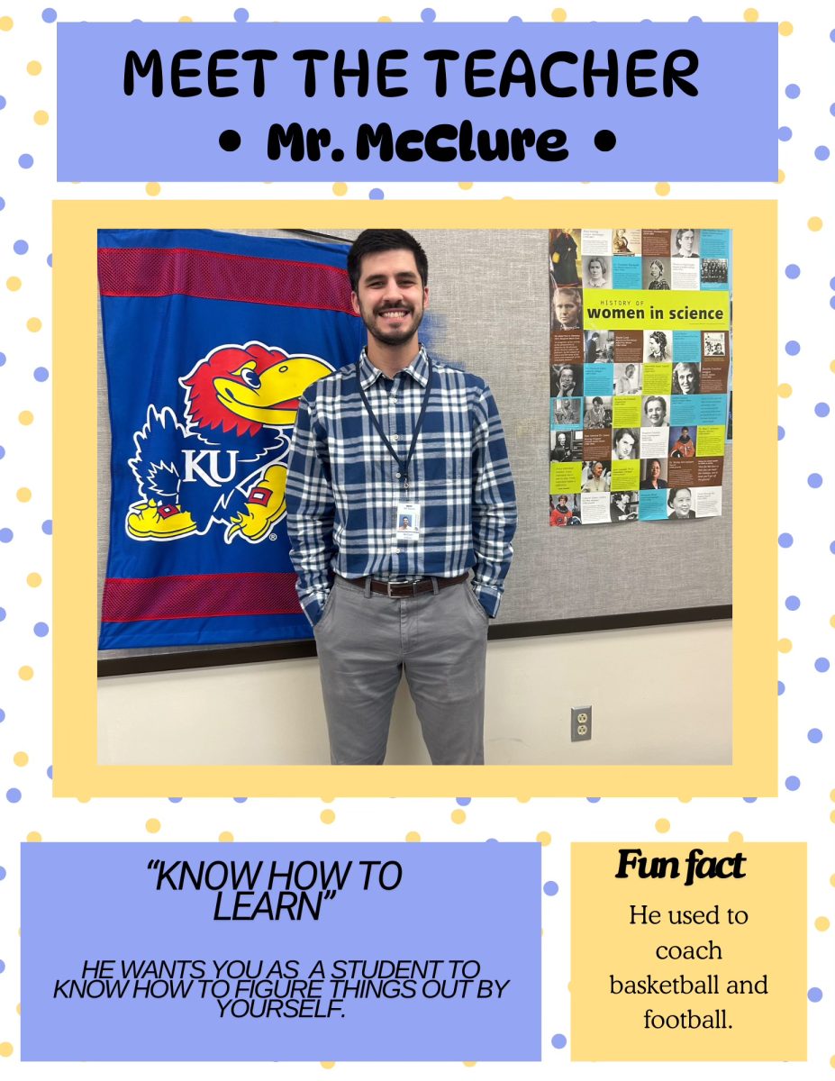 New Teacher: Mr. McClure