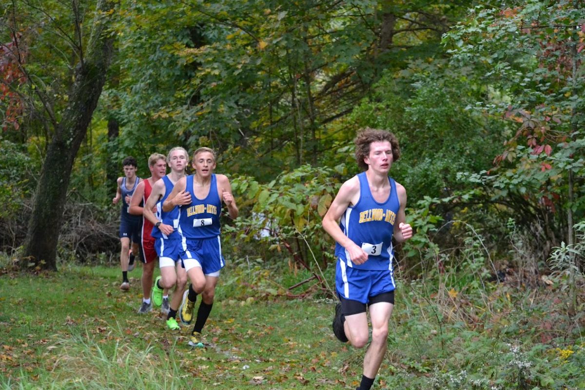 McCaulley Corle was B-A's top finisher in their meet Wednesday against Somerset and Bishop Carroll.