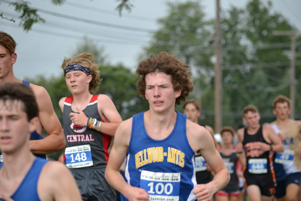 McCaulley Corle made the switch from football to cross country this season and he's become one of the Devils' top runners.