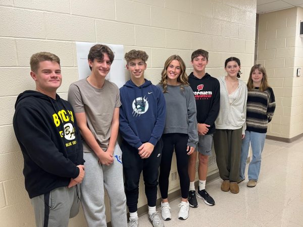 Cooper Lovrich, Eli Moser, Ryan Marinak, Briley Campbell, Holden Schreier, Derek Stivers, and Emily Zacker led the Scholastic Scrimmage team to 4 victories on Tuesday.