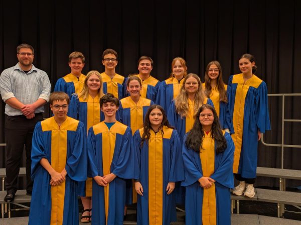 B-A was represented by 13 singer last week when it hosted the annual Blair County chorus festival.