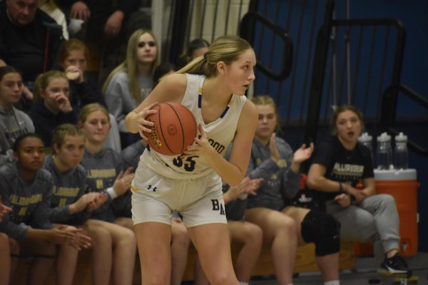 Lilly looks to score earlier this season in a game against Hollidaysburg.