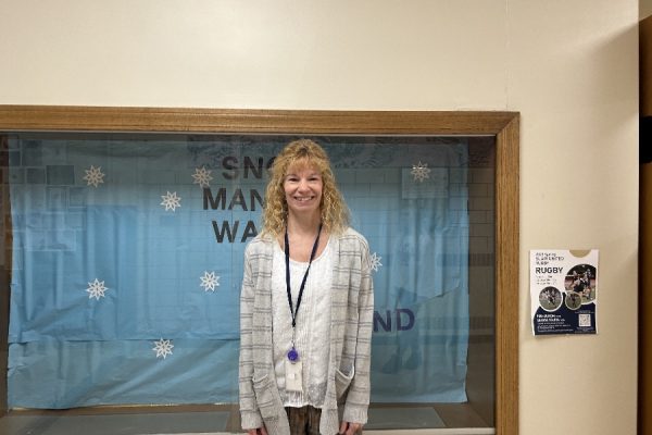 Mrs. Harris has been teaching at B-A for 8 years, and her upbeat demeanor has made home Ec. More enjoyable for every students who takes her classes.