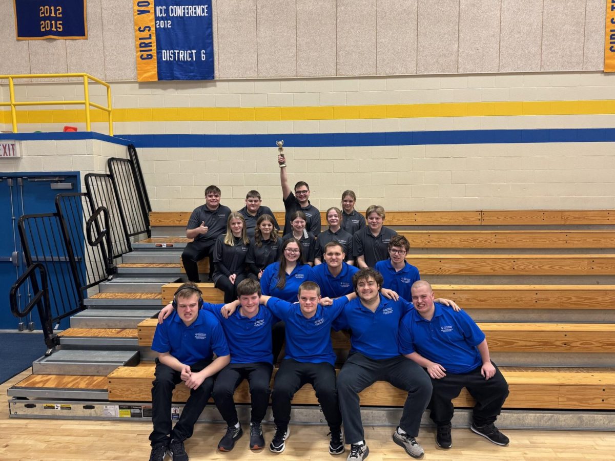 The Bellwood-Antis and Tyrone unified bocce teams pose together after their Backyard Brawl match last week. Tyrone won, and leaders from both schools hope to continue the rivalry next year.