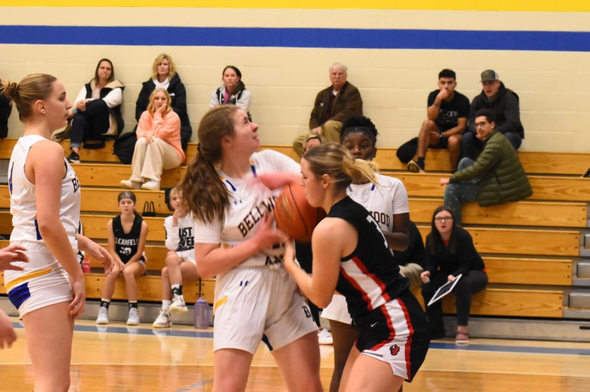 Jenna Norton left the Lady Devils' game against Central with an injury.. B-A still won the game, downing the Lady Dragons for the third time this season.