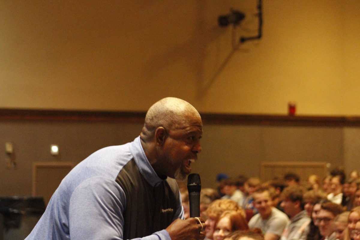 Photo Story: Guest speaker motivates students