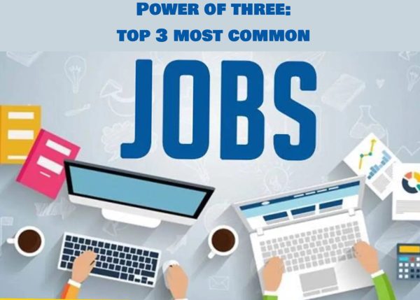 Power of Three: Top 3 most common student jobs
