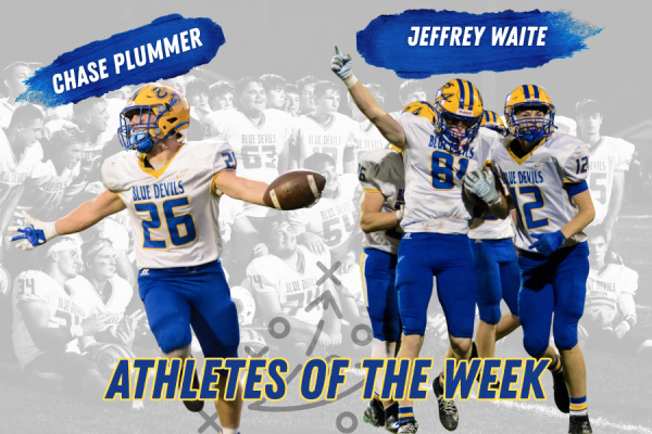 Chase Plummer and Jeffrey Waite are a pair of underclassmen leading the B-A football team this season.