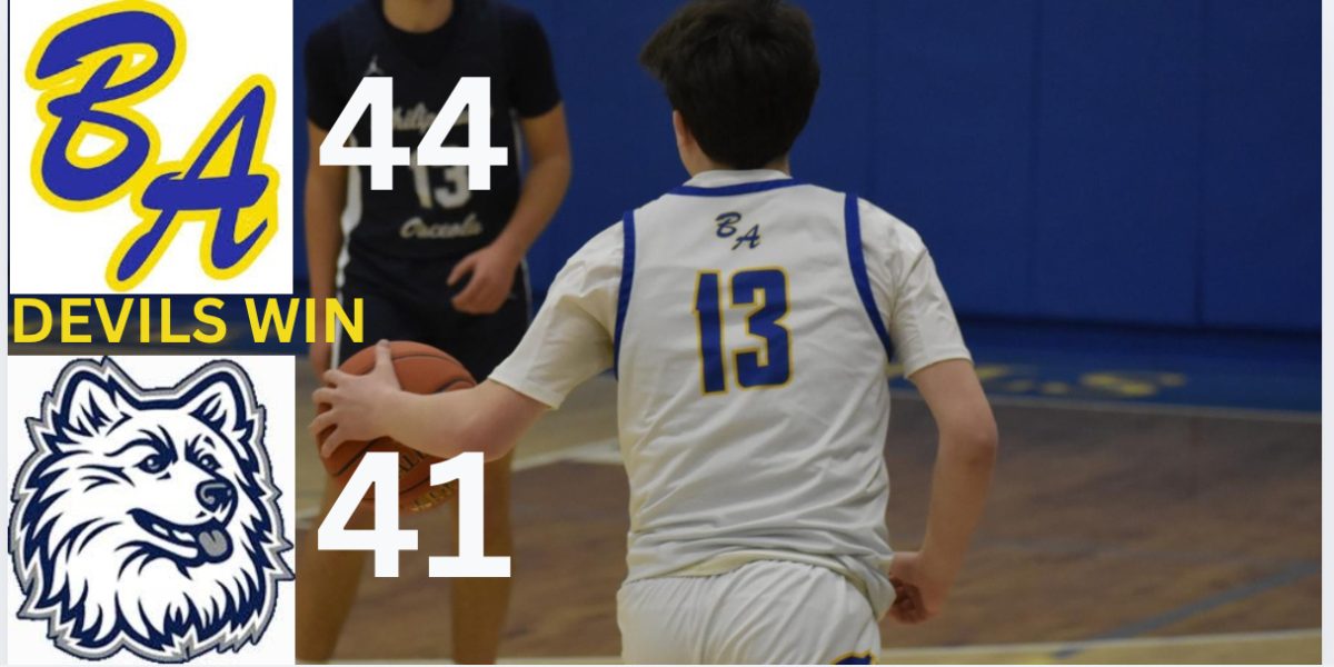 Made by Senior Colin Matthews 