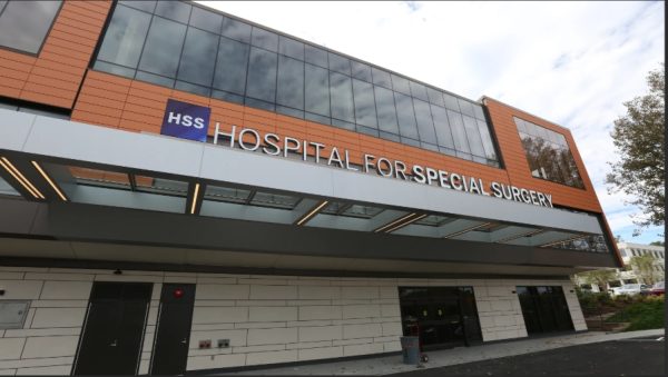 This is the Hospital for Special Surgery; this is where Tiger Woods got his surgery for all of his injuries