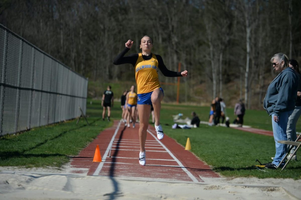 Junior Avey Powers has been racking up points this season for the B-A girls track and field team.