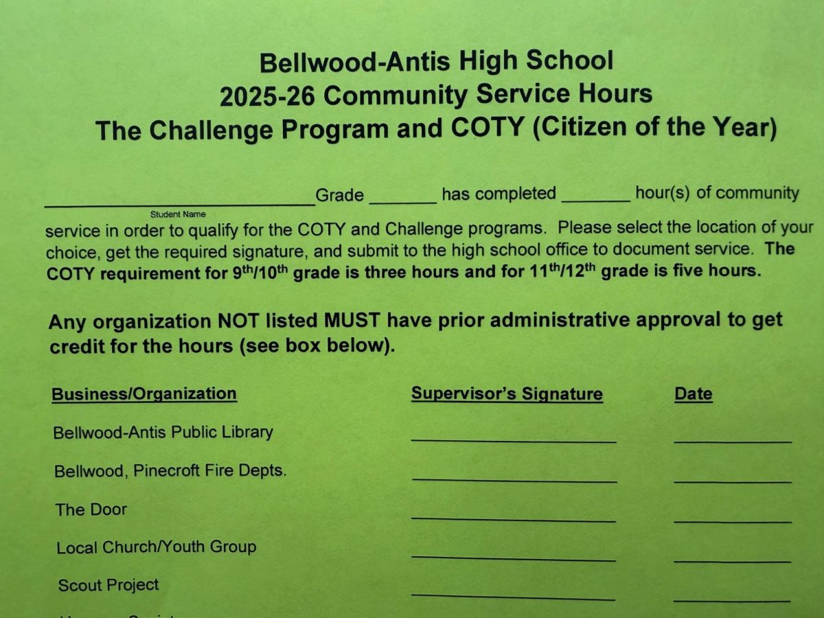 The COTY program is an excellent way for students to parlay their hard work and community service into extra free time away from school at the end of the year.