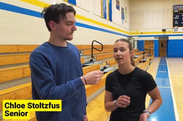 Mini-Thon president Chloe Stoltzfus discusses the excitement of having Myers students participate in Thon.
