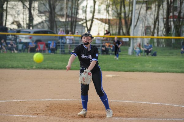 Palynn Gregg leads the team in strikeouts