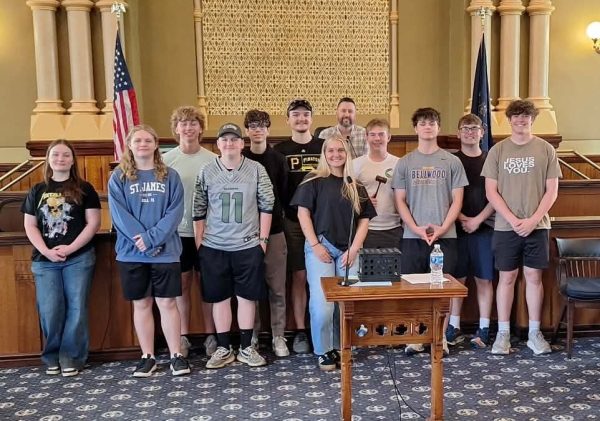B-A students from Mr. McNaul's law class attended a field trip to the Blair County Courthouse.